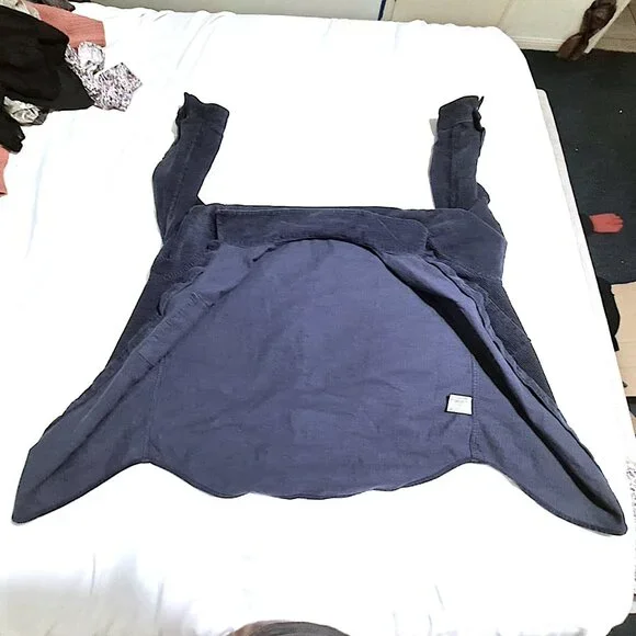 Gap Shirt Mens Size L Eclipse Blue Corduroy Button Up Long Sleeve - Picture 5 of 6